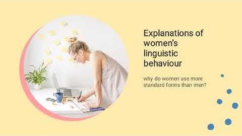 [Sociolinguistics] Language Variation Focus on Users : Gender and Age