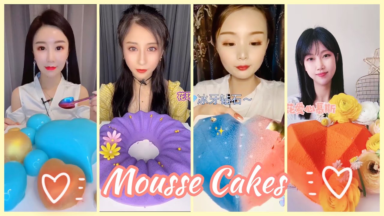 [ASMR Dessert] Mousse Cake ASMR/Mukbang 먹방 | Eating Sound