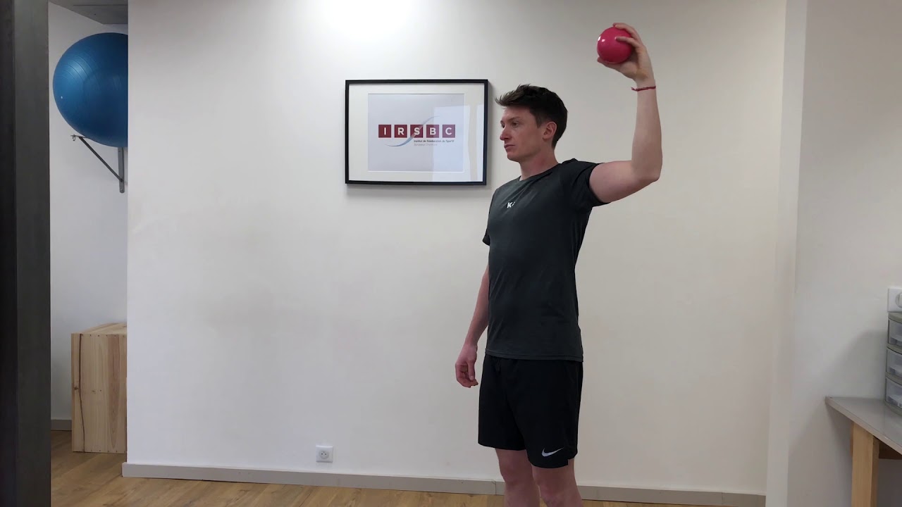 Rotation externe (R2) debout - YouTube