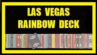 THE RAINBOW DECK card magic trick