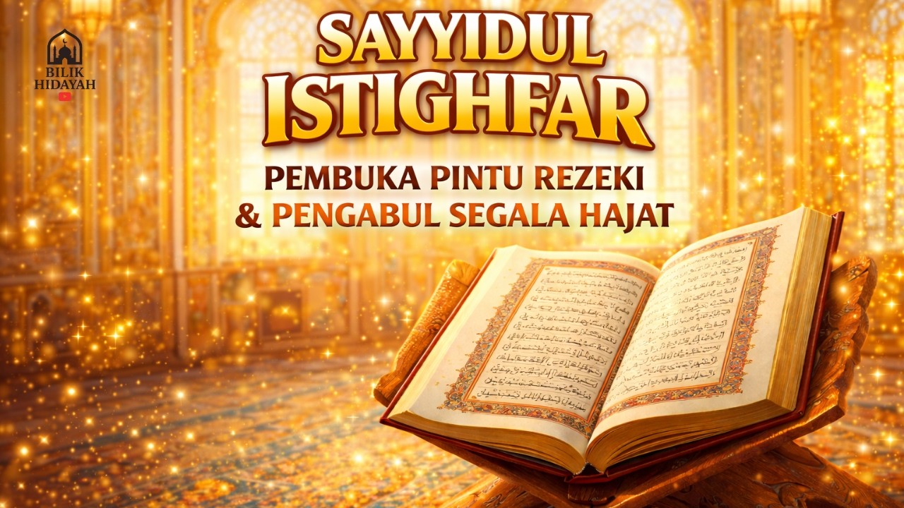 Istighfar Paling Agung | LIVE Sayyidul Istighfar Penenang Jiwa & Penarik Berkah