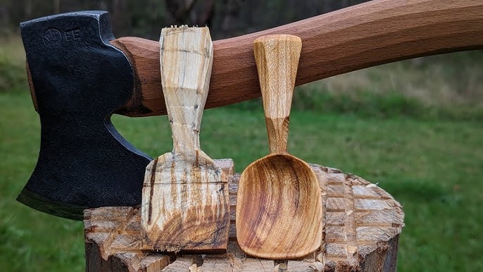 Roughing Out a Spoon with the Kalthoff Small Carver 01 