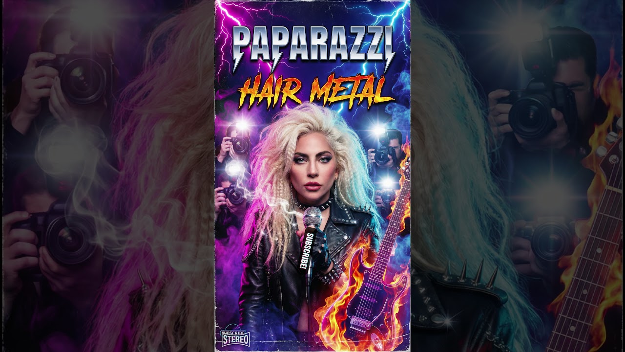 Paparazzi by Lady Gaga gets a Hair Metal makeover | Hair Metal Covers