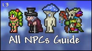 All NPCs Guide - Terraria 1.3