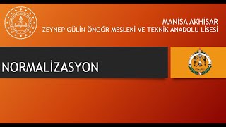 2 - Normalizasyon