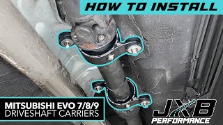 Driveshaft Carrier Upgrade - Mitsubishi Performance — JXB 7/8/9 Evo