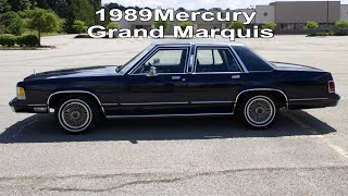 1989 Mercury Grand Marquis LS, A Brief History, Test Drive, and Personal Stories of the Cars History