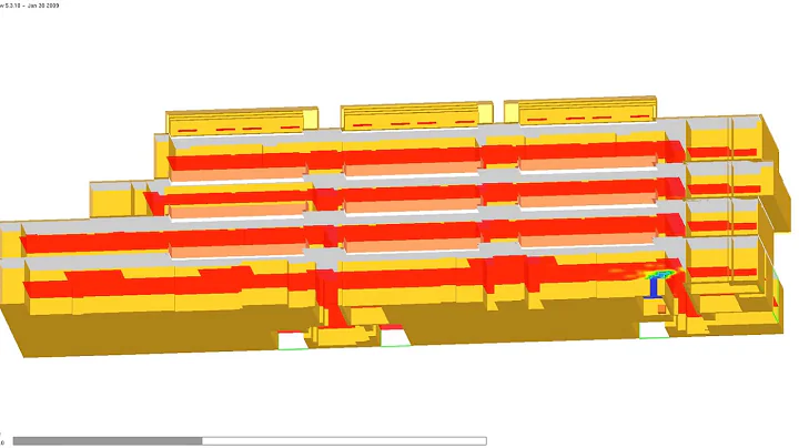 FDS Simulation Opt 6 6B Visibility