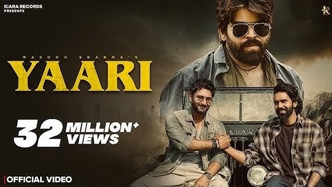 Yaari (Official Music Video) Masoom Sharma |Rohit Lamba, Vinay Yadav | New Haryanvi Song remix 