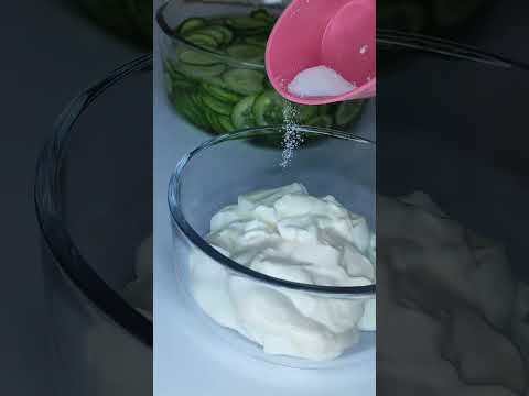 سالاد ماست و خیار سالاد تابستونه سالاد خیار ماست و خیار