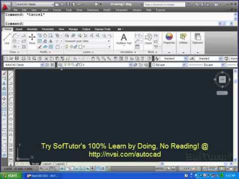 Autocad 2d 3d 2012 softutor tutorials