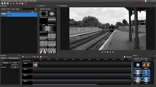 How to convert a color video/movie clip black and white using one of
the best free download use video editing software/freeware packages
available ...