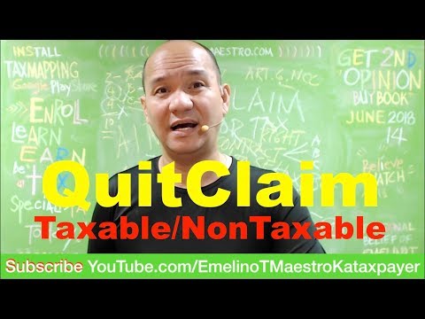 Video: Kan quitclaim användas som verb?