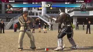 Tekken Tag Tournament 2  - bmns13 (Hwoarang\/Baek) vs KIT Lil Majin (Armor King\/King) Final Round 18