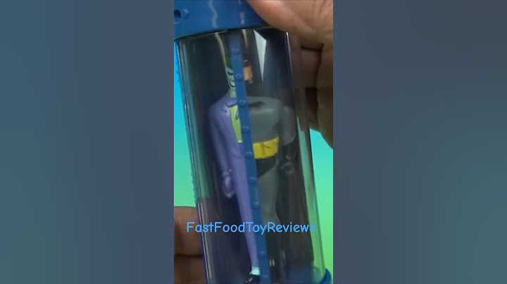 The Joker and Batman Mirror #FastFoodToyReviews #batman #Joker #dc #mcdonalds #fftr