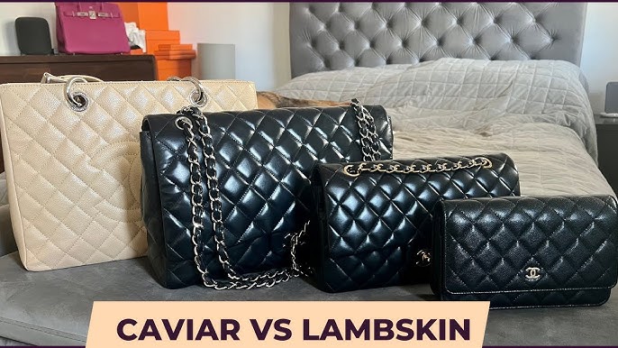 CHANEL 101, LAMBSKIN VS CAVIAR LEATHER