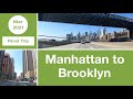 Driving from Manhattan to Brooklyn | NYC | USA