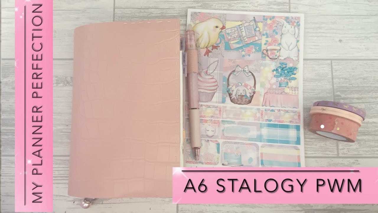 A6 Stalogy Plan With Me | My Planner Perfection - YouTube