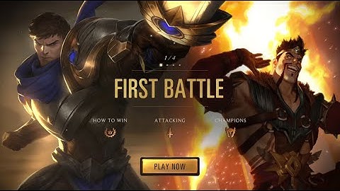 Legends of Runeterra - Tutorial - Welcome to Runeterra (First Battle)