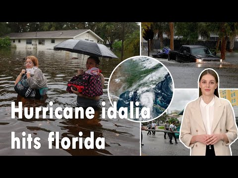 Hurricane Idalia makes landfall in Florida as a dangerous Category 3 storm