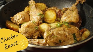 Chicken Roast Recipe ( East Indian Style)  | Lemon Pepper Chicken Roast | East Indian Chicken Roast