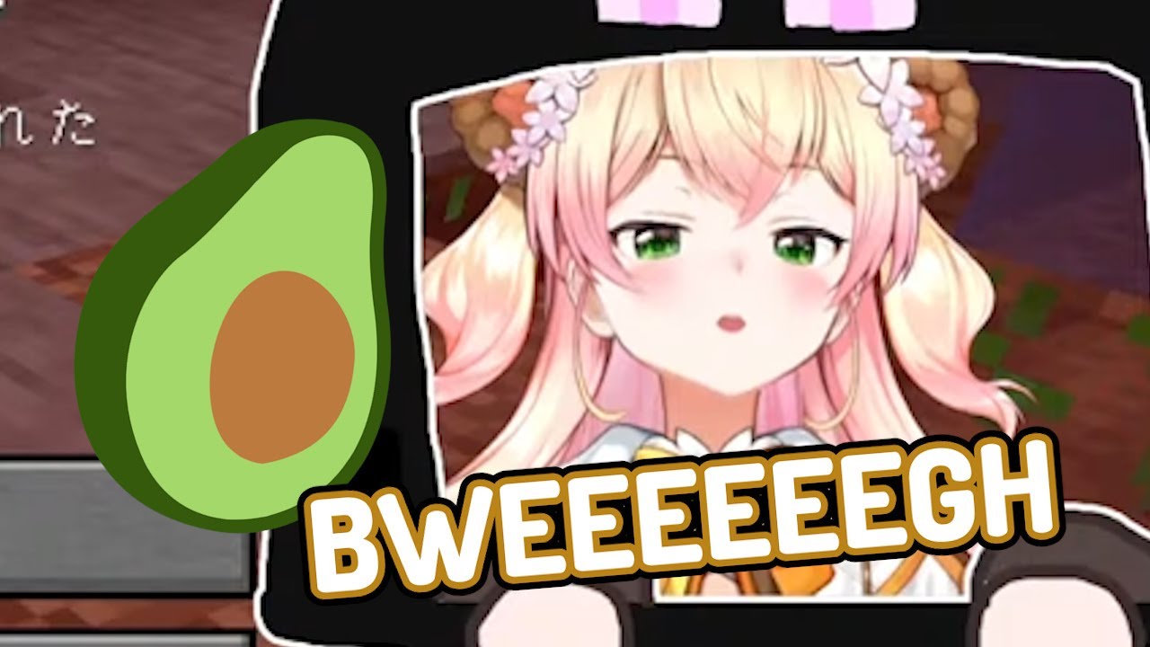 Nenechi, vegetable hater, plays Minecraft hardcore and eats an avocado if she dies