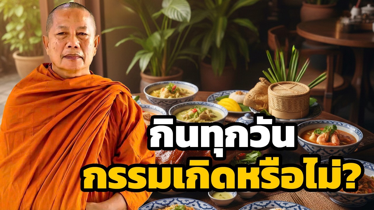 อาชีพที่เกี่ยวกับการฆ่าสัตว์บาปหนักหรือไม่  ทาน ศีล ภาวนา ธรรมะคลายทุกข์ พระมหาบุญช่วย ปัญญาวชิโร 3