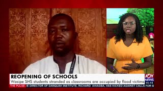 Wasipe SHS students stranded as classrooms are occupied by flood victims (5-10-20)