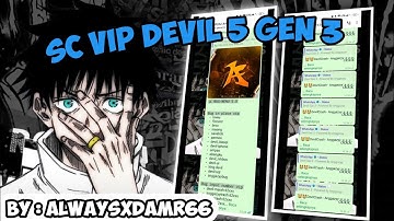 SC BOT BUG WA DEVIL 5 GEN 3 || SC BOT WA TERBARU 202 | Tembus Iphone
