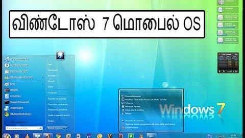 (Tamil)-Run Windows 7 any Android Phone Without (ROOT & Risk)