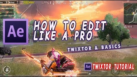 HOW TO EDIT LIKE 777 & MANU INDIA || AFTER EFFECTS TWIXTOR TUTORIAL || VELOCITY EDIT ❤ PUBG MOBILE