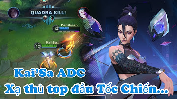 •LMHT Tốc Chiến• Kai’Sa - Xạ thủ top đầu dồn dame cực khủng!!!