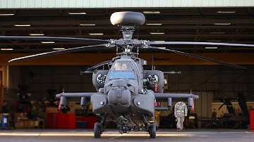 British Army Conducts Flight Tests of new Apache AH-64E Version 6 Attack Helicopter