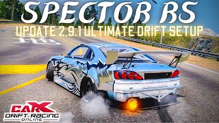 CarX Drift Racing PS4 - Best Nissan Silvia S15 Ultimate Drift Setup / Spector RS Drift Setup