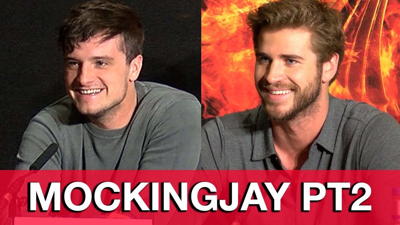 THE HUNGER GAMES Mockingjay Part 2 Cast Interviews - Josh Hutcherson, Liam Hemsworth