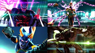 All Spider-Man 2099 Boss Fights - Spider-Man Shattered Dimensions