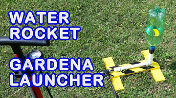 How to make a Gardena Water Rocket  Launcher