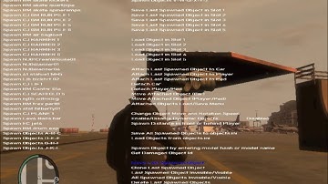GTA IV Modded How To: Make Ramps using Simple Trainer