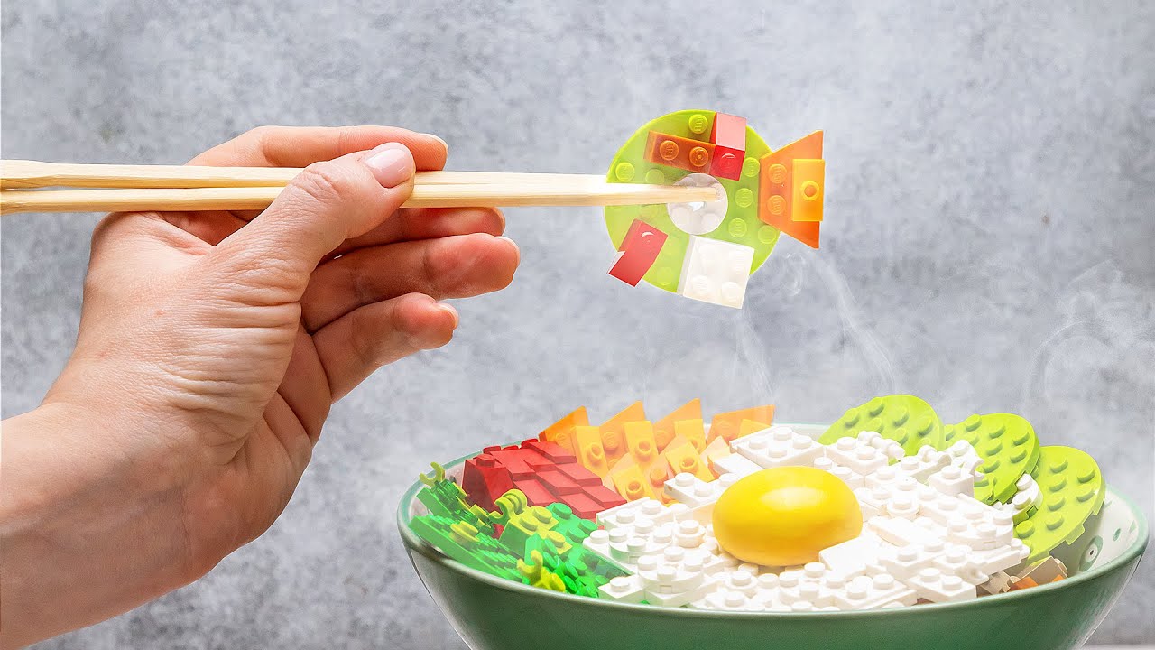 Lego Bibimbap and Makgeolli / Stop Motion Cooking - YouTube