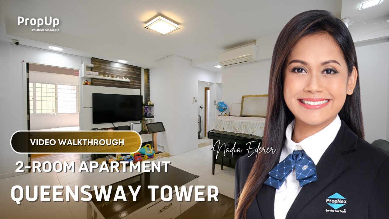 Queensway Tower, 2-Room Apartment Video Walkthrough - Nadia