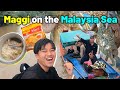 &quot;Seafood Maggi on Boat&quot; gives me Happiness in Malaysia..