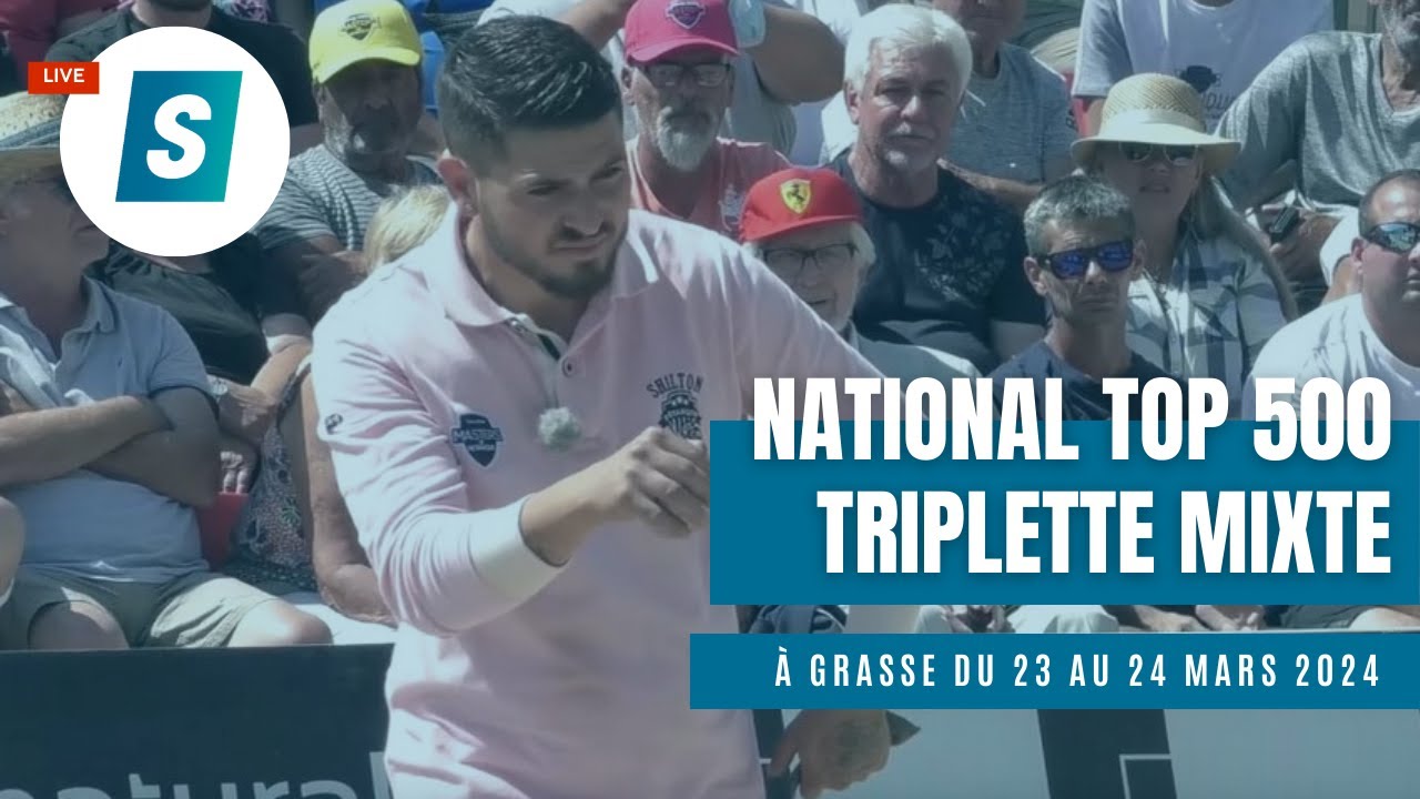 Miniature de la vidéo : National TOP 500 Triplette Mixte, le 24 mars