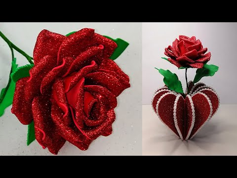 Sıfırdan Gül Yapmak - Gül Kalıbı Nasıl Çıkarılır? Evadan Gül Nasıl Yapılır? / DIY Rose Flower Making