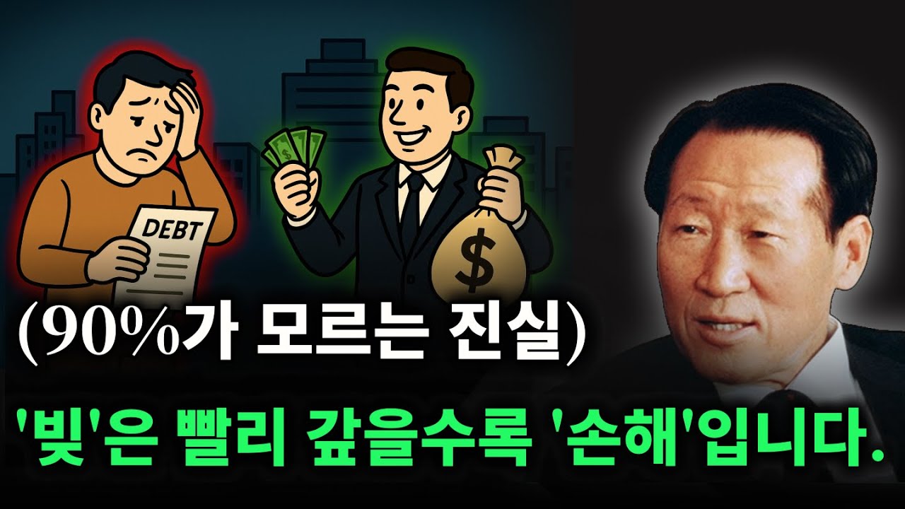【99%가 모르는】 왜 빚을 늦게 갚는 사람이 더 부자가 될까!? ㅣ지식인초대석 ｜정주영의 성공철학