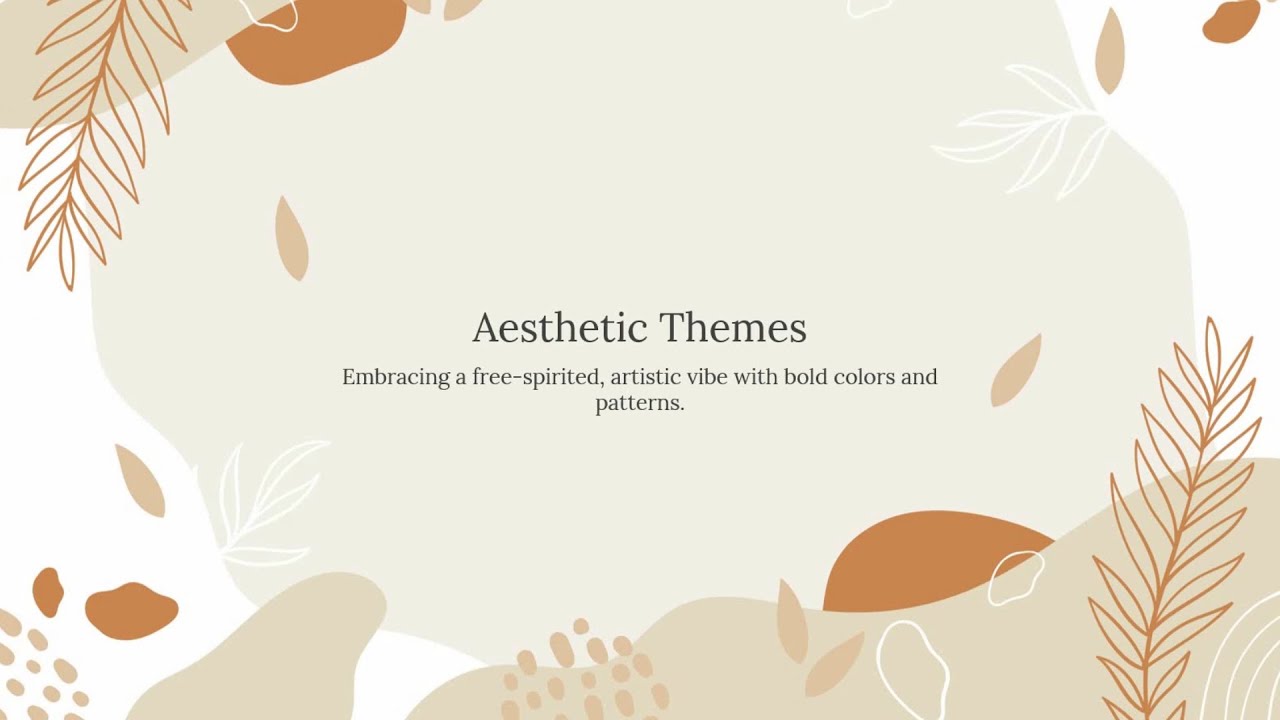 Aesthetic BackGround PowerPoint Presentation - YouTube