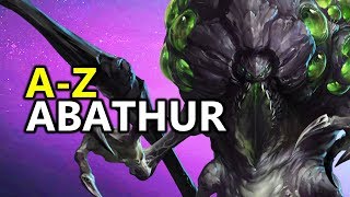 ♥ A - Z Abathur - Heroes of the Storm (HotS Gameplay)