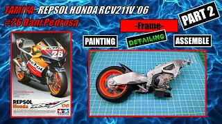 How to build the TAMIYA 1/12 MotoGP Repsol Honda RC211V '06 - Dani