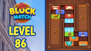 Block Match : Detective Puzzle Level 86 | Block Match Level 86 Solution Walkthrough