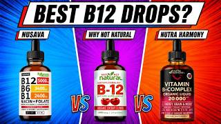 Best B12 Drops 3 Popular Brands Compared