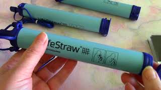 ✅Lifestraw Drinking Water Filter Review #lifestraw #lifestrawfilter #waterfilters